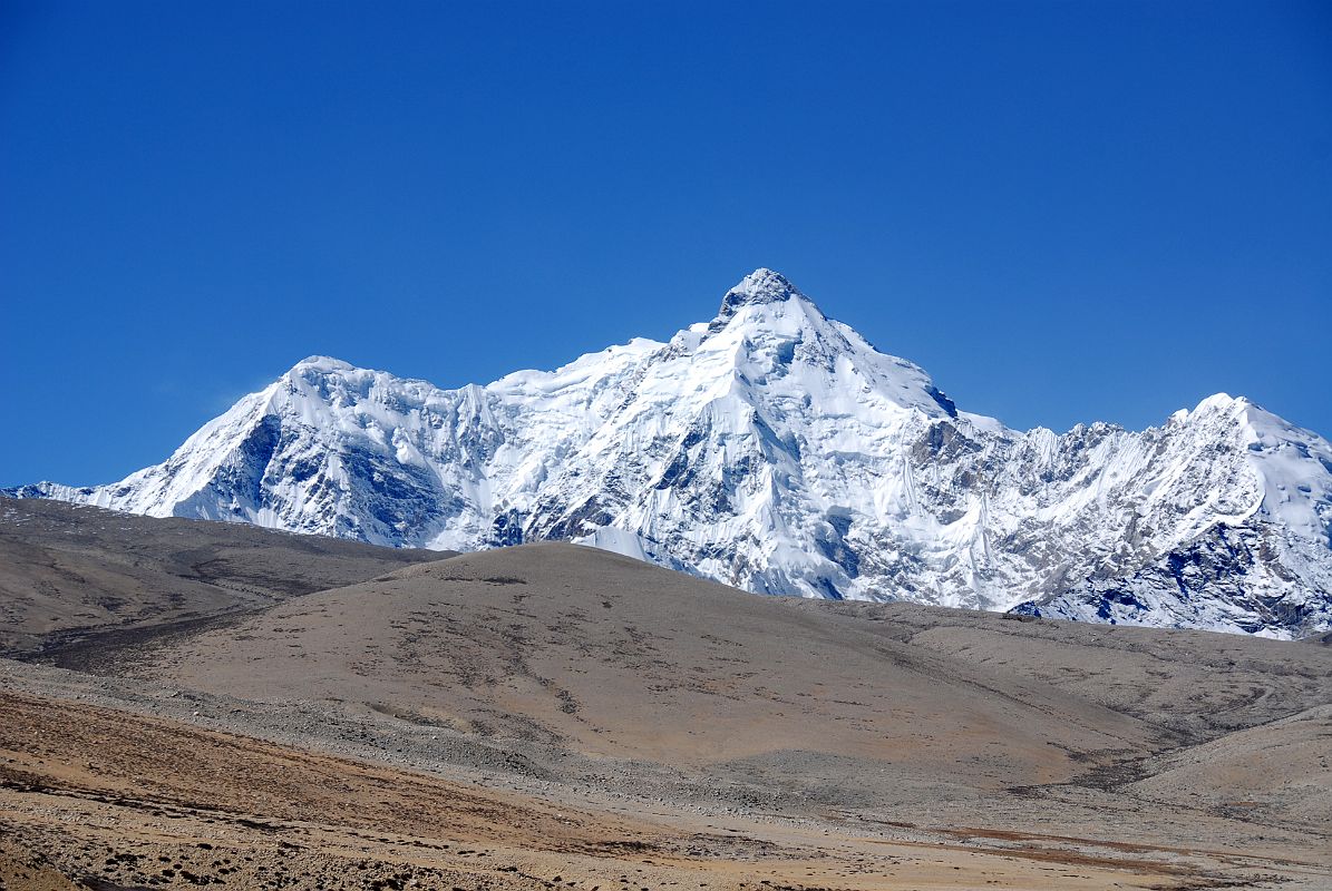 37 Pungpa Ri, Shishapangma East Face And Phola Gangchen From Drive From Ngora To Friendship Highway I look back to Pungpa Ri, Shishapangma East Face and Phola Gangchen as we drive from Ngora to the Friendship Highway.